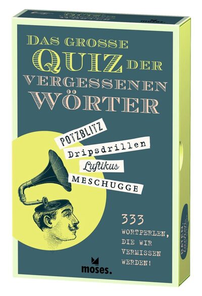 Moses . Verlag 052136 Das Große Quiz Der Vergessenen Wörter - Bild 11