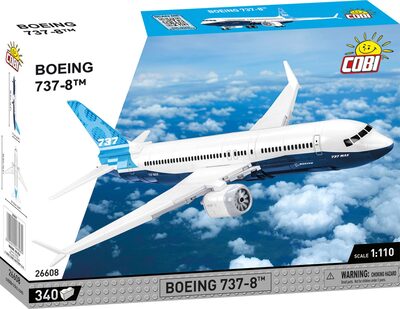 Cobi Blau/Weiss Boeing 737-8 - Bild 12