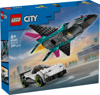 Lego LEGO City Jet vs. Car Toy Cars and Jet Toy Playset - Bild 20