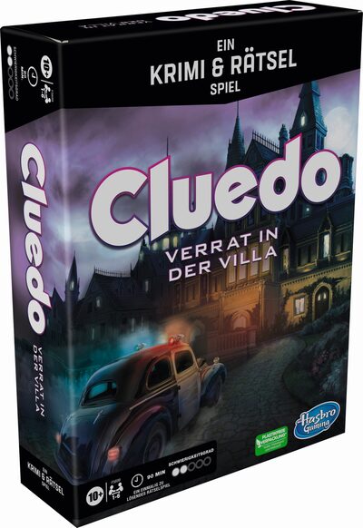 Hasbro Schwarz Cluedo Verrat In Der Villa Spiel F5699100 - Bild 9