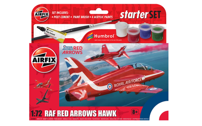 Airfix A55002 1:72 Small Beginners Set Red Arrows Hawk - Bild 5