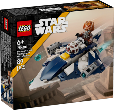 LEGO STAR WARS 75400 - Plo Koons Jedi Starfighter Microfighter - SEALED OVP - Bild 15