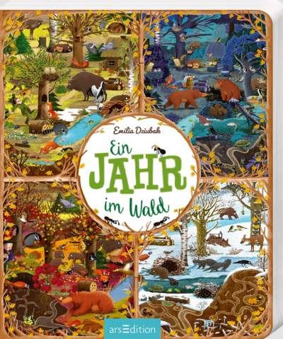 Ars Edition Ein Jahr Im Wald, Kinderbücher Von Emilia Dziubak - Bild 7
