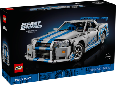 LEGO Technic 42210 2 Fast 2 Furious Nissan Skyline GT-R R34 Flitzer - Bild 14