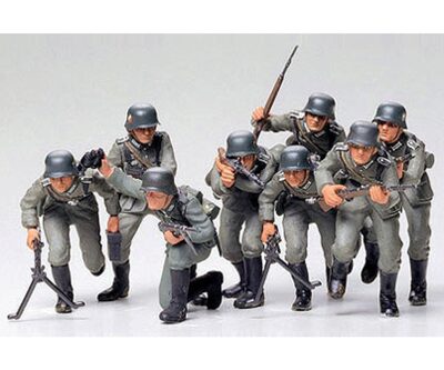 Tamiya 300035030 1:35 Fig.-Set Dt. Angriffstru
