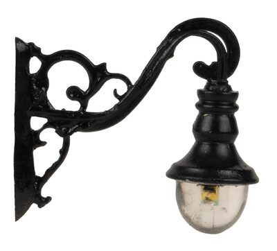 FALLER LED Wandleuchte historisch 1:87 warmweiß 3 Stück 12 V DC 15 mm H0 180138 - Image 6