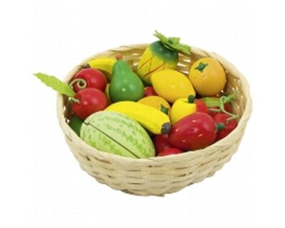 Obst im Korb | Korb= Ø 21 cm, Holz, 23 Teile, per Set | Deutsch | 51661 | 2025 - Image 8