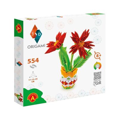 Selecta Spielzeug Mehrfarbig Origami 3D - Blumentopf, 554 Stk. - Bild 6