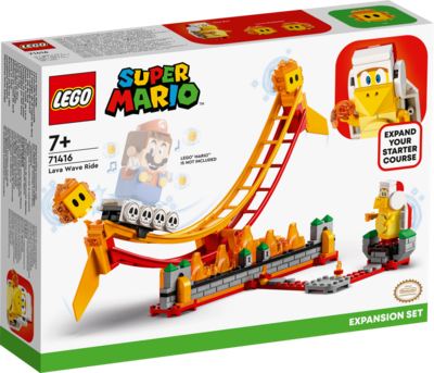 LEGO Super Mario: Lavawelle-Fahrgeschäft – Erweiterungsset (71416) Neu Und OVP - Bild 6
