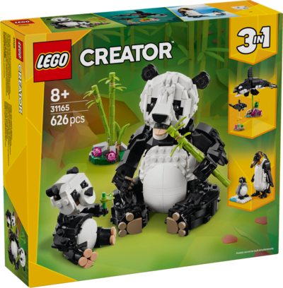 LEGO Creator 31165 Wilde Tiere: Pandafamilie Bausatz, Mehrfarbig - Bild 27