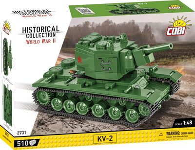 COBI 2731 - HISTORICAL COLLECTION - World War 2, WWII - Panzer KV-2 - Bild 4
