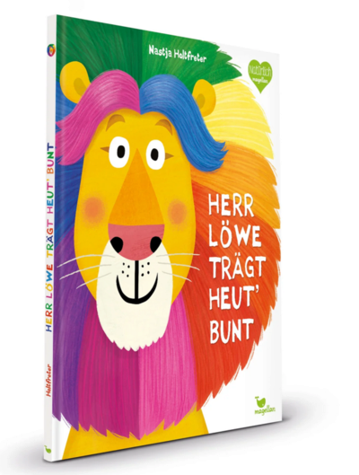 Herr Löwe trägt heut' bunt: Ein Bilderbuch durch die Welt der Farben (Holtfreter Bilderbücher) - Bild 8