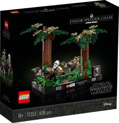 LEGO® Star Wars 75353 Verfolgungsjagd auf Endor™ – Diorama Neu & OVP - Bild 25