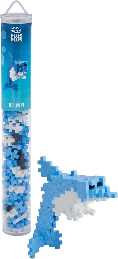 Plus-Plus Plus Plus 4113 100 Kreativ Bausteine Delfin Tubes Aquatic - Bild 4