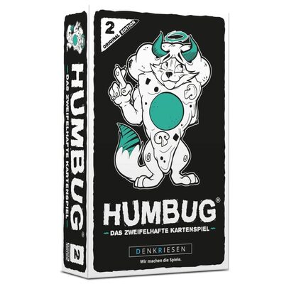DENKRIESEN Humbug Original Edition Nr. 2 | Ratespiel ab 10 Jahren | Kartenspiel, Ratespiel, Partyspiel und Gesellschaftsspiel zum Täuschen, Bluffen und Wetten für Familie und Freunde. - Bild 9