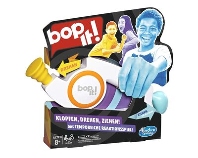 Hasbro Gaming Bop It Elektronisches Spiel, Familienspiele für Partys und Spieleabende, Einzel- oder Multiplayer-Modus, Spaß mit Freunden und Familie, Partyspiel für Kinder ab 8 Jahren - Bild 9