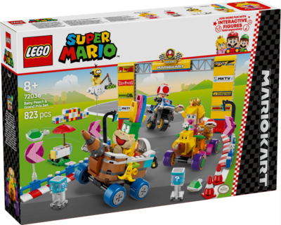 Lego® Super Mario™ Herren Lego® Super Mario 72036 Mario Kart™ – Baby Peach & Grand Prix–Set - Image 12