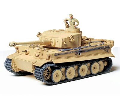 Tamiya 35227 Tiger I Initial Produktion / Tiger Ausführung Afrika - 1:35 - Bild 7