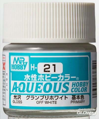Mr Hobby Off White paint pot