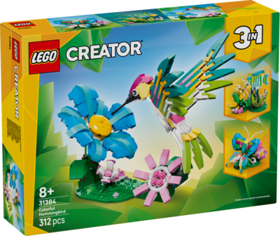 LEGO® CREATOR 31384 Wilde Tiere: Bunter Kolibri, NEU & OVP - Bild 26