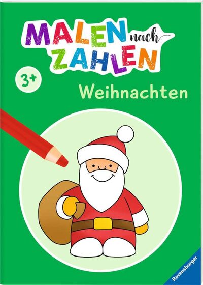 Ravensburger 48991 Malen Nach Zahlen Ab 3 Jahren - Weihnachten Für Kleine Künstler - Image 4