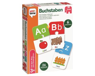 Jumbo Spiele Ich lerne Buchstaben - Lernspiele ab 3 Jahren | Buchstaben Spiel Kindergarten - Image 6