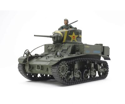 Tamiya 300035360 1:35 Us M3 Stuart Späte Produ - Bild 4