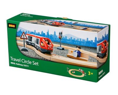 Brio 33511 Holzeisenbahn Starter Set Personenzug Travel Circle Set Train NEU! - Image 5