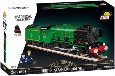 Cobi Blocks Flying Scotsman Dampflok-Klemmbaustein-Bausatz - Bild 6