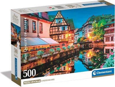 Puzzle High Quality Collection Compact - Straßburg Altstadt 500 Teile - Bild 6