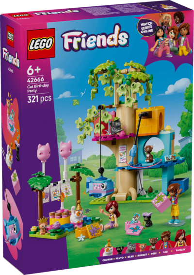 LEGO® Friends 42666 Katzengeburtstagsparty & Baumhaus - Bild 14