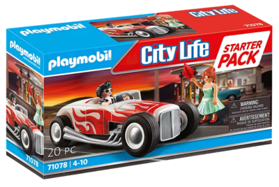 Playmobil City Life Starter Pack Hot Rod 71078 Neu & OVP 60er Jahre Elvis Auto - Image 13
