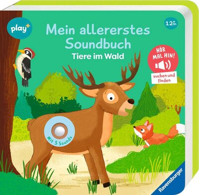 Ravensburger Jungen 45644 Play+ Mein Allererstes Soundbuch Tiere Im Wald - Bild 7