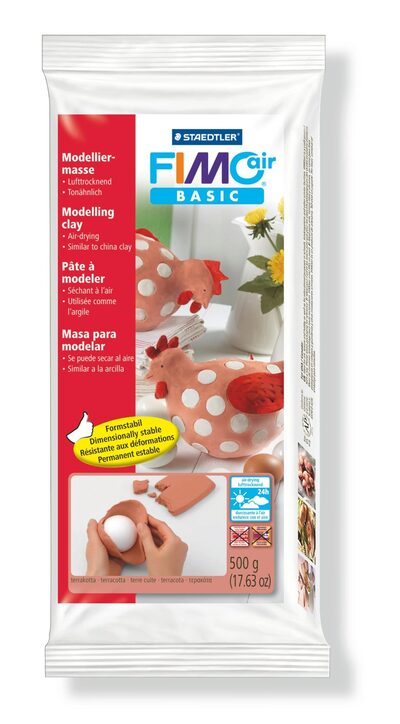 Fimo Braun Modelliermasse, Air Basic - Image 7