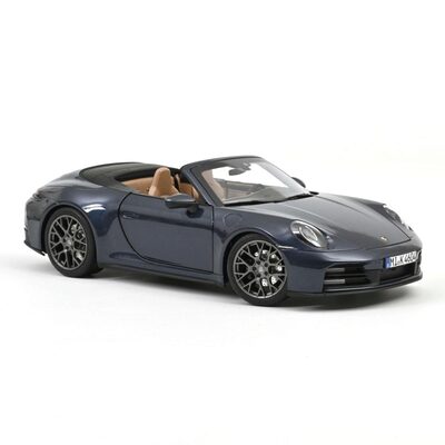 1:18 Norev Porsche 911 992.2 Carrera S Cabriolet Yachting blue metallic 2024 - Image 4