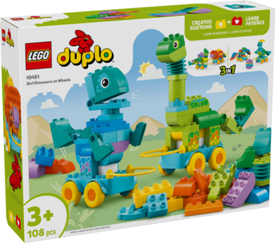 LEGO® DUPLO 10451 Dinos auf Rädern 3-in-1-Set - Image 10