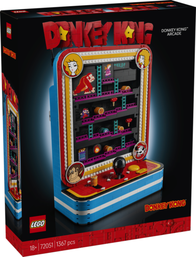 Joom Lego 72051 Donkey Kong Arcade Game Donkey Kong - Set For Adult - Interactive 3D Model - Collector Gaming Product - Bild 19