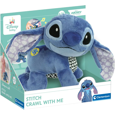 Clementoni Unisex Baby Bleu Plüschtier Disney Baby Stitch Crawling - Bild 11