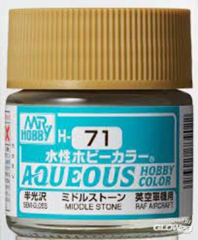 Mr Hobby Middle Stone paint pot