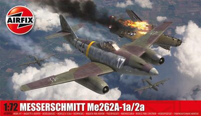 Airfix 03090A Messerschmitt Me262A-1a/2a 1:72 Flugzeugmodell Bausatz - Bild 9