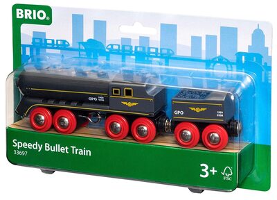 BRIO 63369700 Schwarzer Kugelblitz + Kohlentender - Image 9