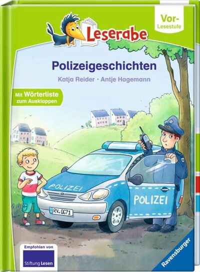 Leserabe Vor Lesestufe Polizeigeschichten Ab 5 Jahren Lesen lernen + BONUS - Bild 4