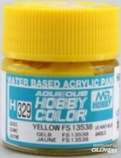 Mr Hobby Yellow Fs13538 A paint pot