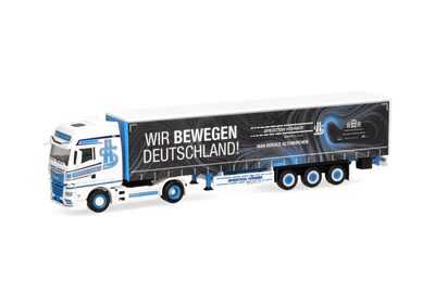 Herpa 320320 | MAN TGX GX Gardinenpl.-Sattelz. | Höhner/Wir bewegen Deutschland - Image 3