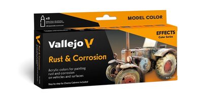 Vallejo Rust & Corrosion Set Effects Color Series (8) - Bild 8