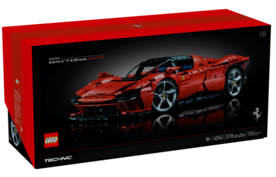 Lego Unisex Rot Konstruktionsspiele Ferrari Daytona Sp3 Technic - Image 8