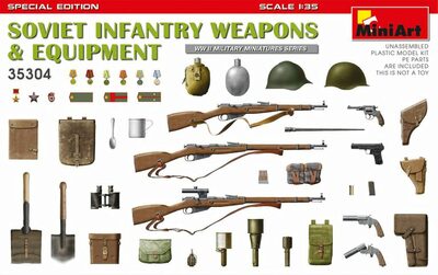 MiniArt 35304 Soviet Infantry Weapons and Equipment Spec. Ed. in 1:35 Neu + OVP - Bild 4
