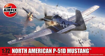 Airfix 01004B North American P-51D Mustang 1:72 Maßstab Modell Bausatz - Bild 8