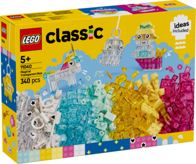 Lego Unisex Lego® 11040 Zauberbox Mit Durchsichtigen Steinen Mehrfarbig Baby Größe 26,2 X Größe 6,1 X 19,1 Mm - Bild 19