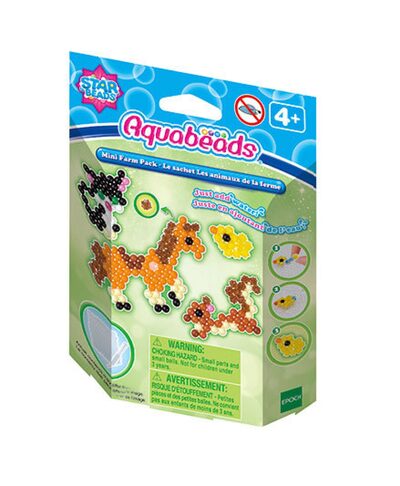 Aquabeads Mini Bastelset, 1 Stück, 3-Fach Sortiert - Bild 5